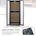 thumbnail image 13 of Lanbo 32 Inch Dual Door Dual Wine Cooler, 13 of 15
