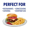 thumbnail image 4 of Hefty Supreme Foam Disposable Lunch Plates, 8 7/8", 250 ct., 4 of 7