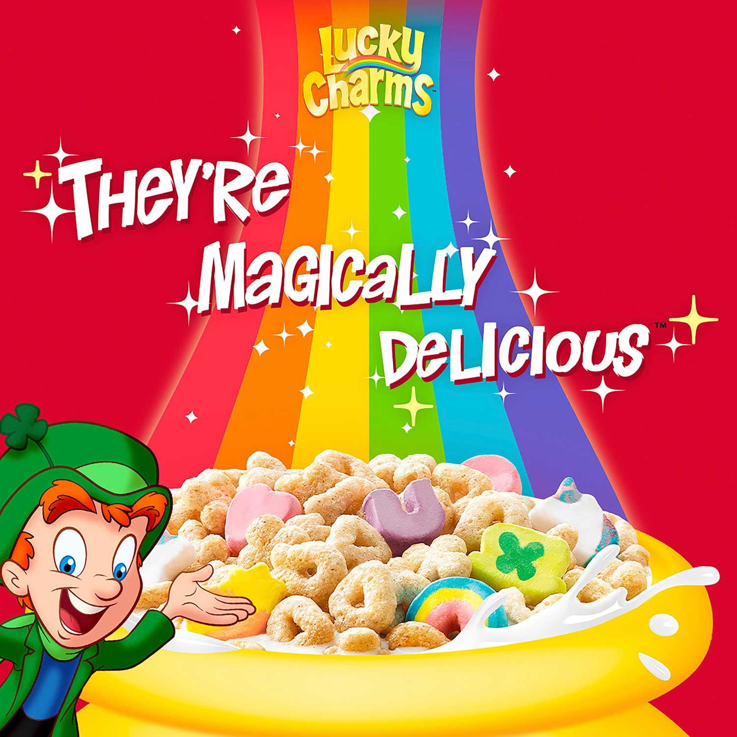 Lucky Charms with Marshmallows, 46 oz.
