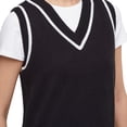 thumbnail image 5 of Express Women's V-Neck Cropped Vest, 5 of 6