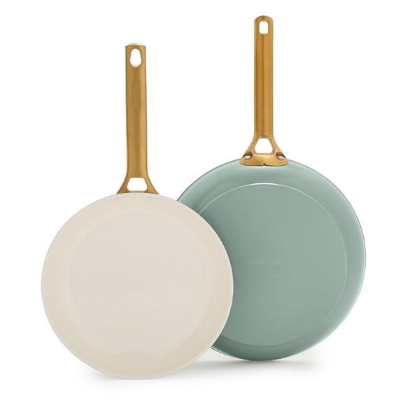 GreenPan Reserve Pro Ceramic Nonstick Fry Pan Set, 10" & 12"