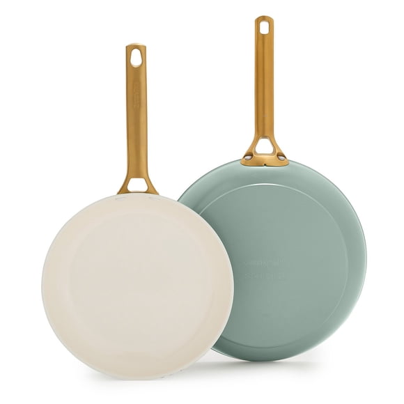 GreenPan Reserve Pro Ceramic Nonstick Fry Pan Set, 10" & 12"