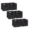 thumbnail image 1 of RiverRidge Folding Bins Cube Storage Cubbies, Set of 6 Playroom Organizers, 1 of 6