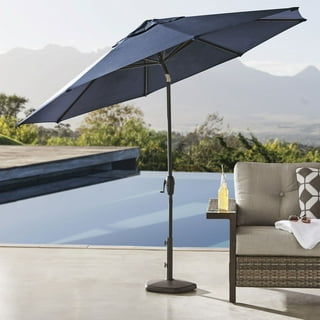 6 1 2 foot patio umbrella PURPLE LEAF 14x8ft Double-sided Rectangular Garden Table Umbrella with Base, Grey