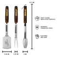 thumbnail image 3 of NCAA 3 pc. Stainless Steel Grill Set, 3 of 5