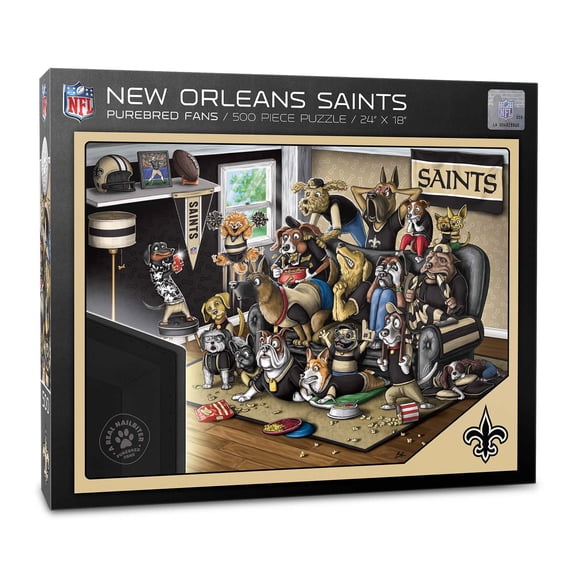 YouTheFan NFL 500 pc. Purebred Fans Puzzle, Assorted Teams