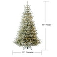 thumbnail image 4 of Member's Mark 7.5' Snowy Georgia Fir Christmas Tree, 4 of 16
