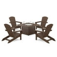 thumbnail image 7 of POLYWOOD Gulf Shores Adirondack Conversation Set with Fire Pit Table, 5pc, 7 of 7