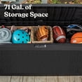 thumbnail image 12 of Keter Samoa 70 Gal. Resin Deck Box Large Outdoor Storage, 12 of 14