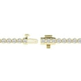 thumbnail image 4 of Lab Created Tennis Bracelet in 14K Gold, 4 of 7