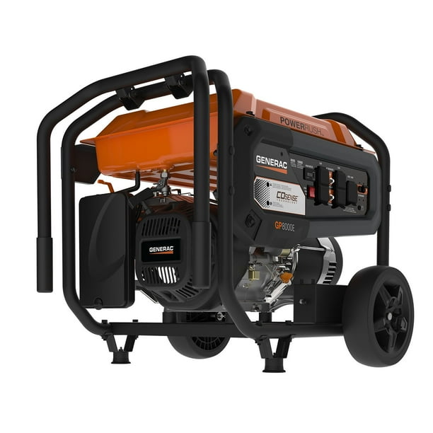 10,000/8,000- Watt Generac Gas-Powered Portable Generator With CO