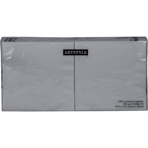 Artstyle 3-Ply Lunch Napkins, 6.5", 200 ct., Choose Color