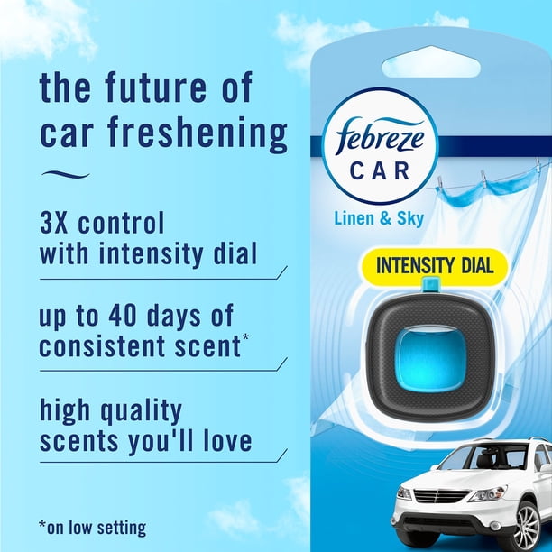 Febreze Car Air Freshener Vent Clips, Mixed Scent, 5 ct