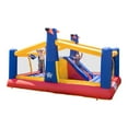 thumbnail image 2 of Double Inflatable Bounce House with Dodgeball, 2 of 7