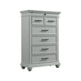 thumbnail image 1 of Brooks 6-Drawer Poplar Wood Chest, Assorted Colors, 1 of 5