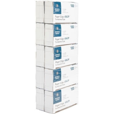 Business Source Paper Clips, 10 pack