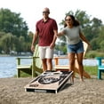 thumbnail image 6 of YouTheFan Las Vegas Raiders 2'x4' Cornhole Board Set, 6 of 6