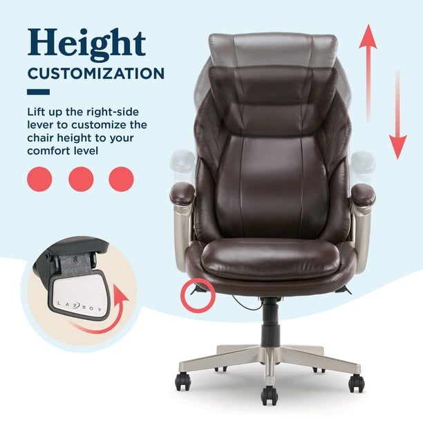 La-Z-Boy Westley Big & Tall Executive Office Chair With Active