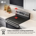 thumbnail image 14 of LG 6.3 cu. ft. Smart Wi-Fi Enabled Electric Range with Air Fry & EasyClean, 14 of 15