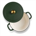 thumbnail image 7 of Tramontina 7-Qt Fluted Enameled Cast Iron Dutch Oven, 7 of 8