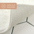 thumbnail image 7 of Town & Country Everyday Ultra Plush Solid Tufted Windowpane Bath Mat 20"x32", 7 of 10