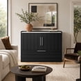 thumbnail image 3 of HH2 Home Tasmin Wood Twin Murphy Bed Cabinet with Mattress, 3 of 19