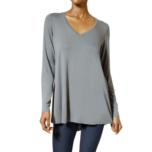 Hue Women's Long Sleeve Tunic T-Shirt