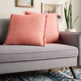 thumbnail image 3 of Town & Country Everyday Rio Solid Fringe Decorative Pillow, Set of 2, 3 of 11