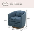 thumbnail image 3 of details by Becki Owens Isla Upholstered Swivel Chair, 3 of 14