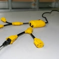 thumbnail image 1 of Yellow Jacket 3 ft. 5-Outlet Power Squid Adapter Extension Cord, 1 of 1