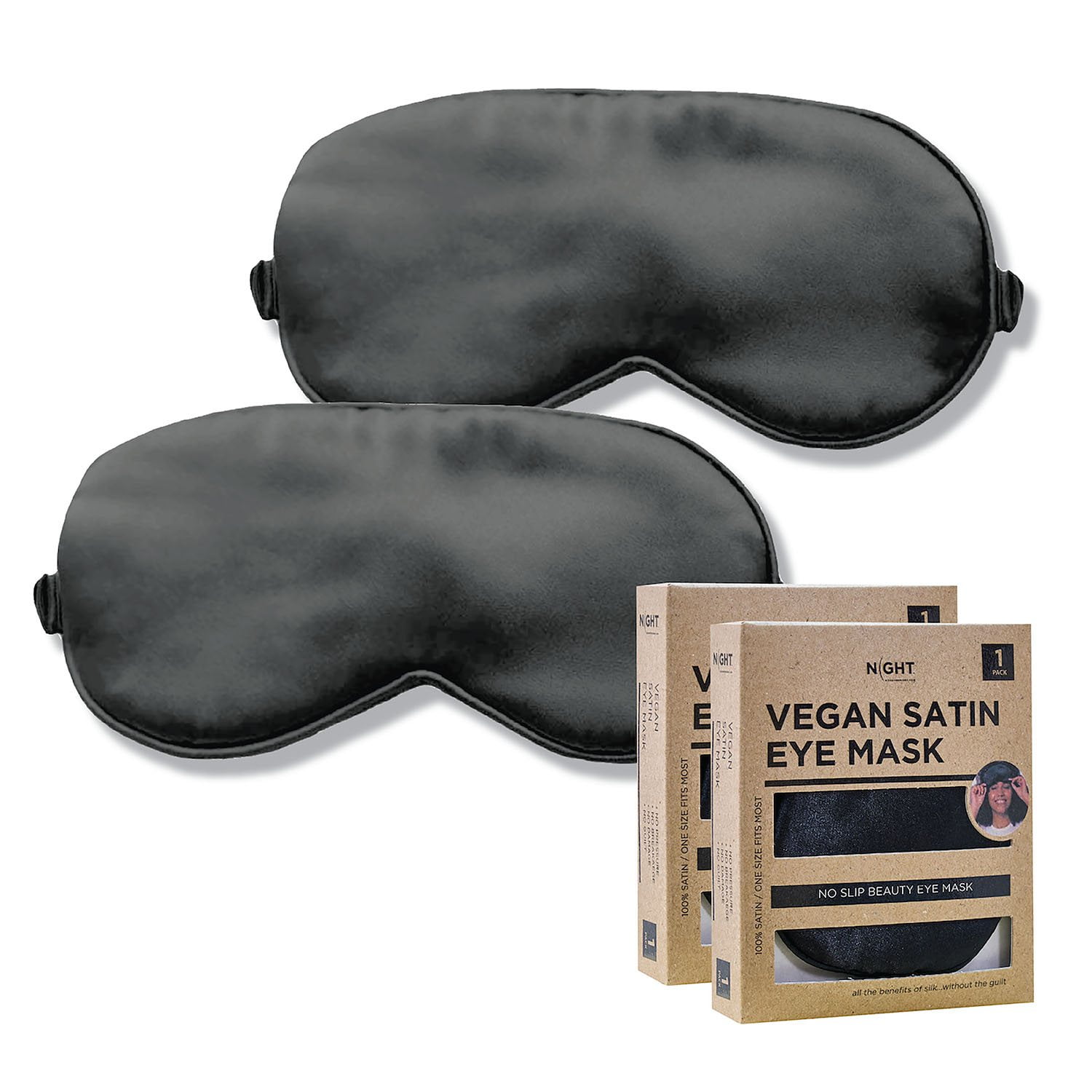 Discover NIGHT Vegan Satin Sleep Mask, 2 pk. - Samsclub.com