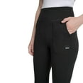 thumbnail image 2 of DKNY Women's Waffle Knit Flare Pant, 2 of 8