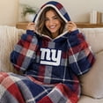 thumbnail image 5 of Pegasus Sports New York Giants Wearable Sherpa Throw, 5 of 5
