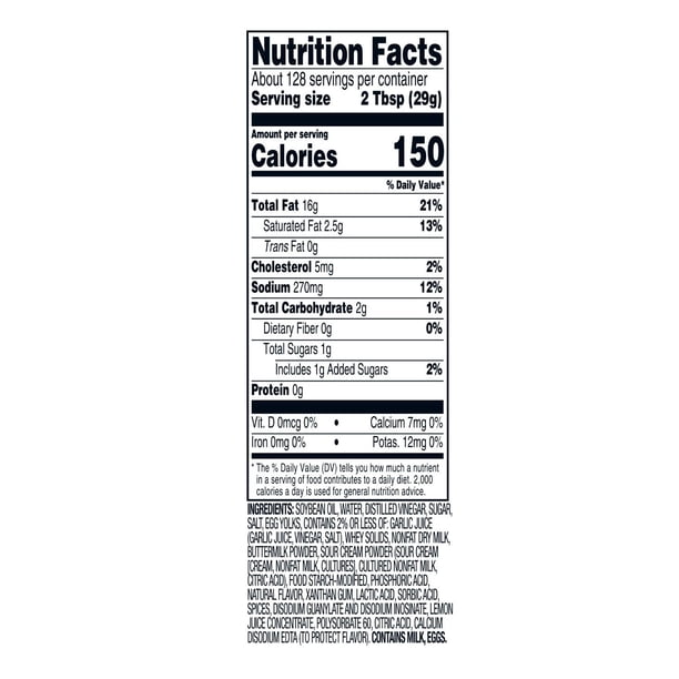 Member's Mark Ranch Dressing, 1 gal