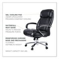 thumbnail image 3 of Alera Maxxis Series Big and Tall Leather Office Chair, Black, 3 of 8
