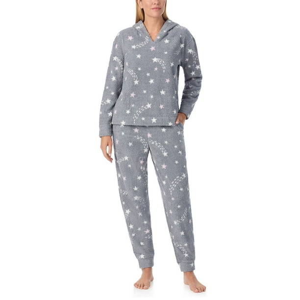 Cuddl Duds Women's 2-Piece Pullover and Jogger Pajama Set