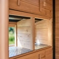 thumbnail image 5 of Backyard Discovery Sweetwater Cedar Wooden Chicken Coop with Run, Nesting Box, and Automatic Door, 5 of 8