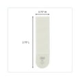 thumbnail image 2 of Command Picture Hanging Strips, Cabinet Pack, Removable, 0.75" x 2.75", White, 4/Set, 50 Sets/Carton, 2 of 9