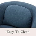 thumbnail image 4 of details by Becki Owens Isla Upholstered Swivel Chair, 4 of 14