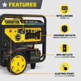 thumbnail image 3 of 16,875/13,500-Watt Electric Start Tri Fuel Home Backup Portable Generator with CO Shield, 3 of 15