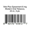 thumbnail image 1 of Velo Plus Spearmint 6 mg Modern Oral Tobacco, 20 ct., 5 pk., 1 of 1