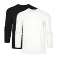 thumbnail image 1 of True Classic Men's 2-Pack Long Sleeve Crewneck T-Shirt, 1 of 1