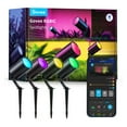 thumbnail image 1 of Govee RGBIC Outdoor Spotlights, 4pk., 1 of 12