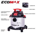 thumbnail image 2 of Ecomax 5 Gal. 4.0 HP Stainless Steel Wet/Dry Vacuum with Hose and Accessories, 2 of 9