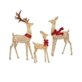 thumbnail image 2 of Member's Mark Pre-Lit Twisted Foil Deer Family, Set of 3, 2 of 7