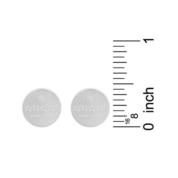 Gucci Trademark Sterling Silver Earrings - Samsclub.com
