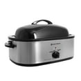 thumbnail image 1 of West Bend 20 QT. Roaster Oven with Rack and High Dome Lid, in Stainless Steel, 1 of 19