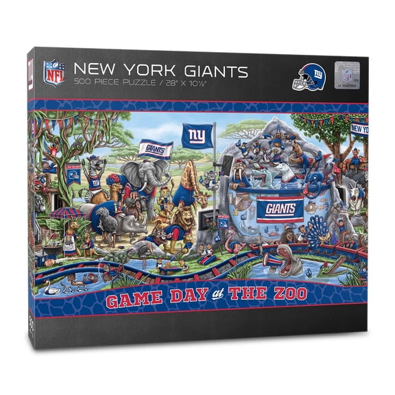 YouTheFan NFL 500 pc. Game Day At The Zoo Puzzle, Choose Team