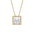 thumbnail image 1 of Lab Created Diamond Pendant in 14K Gold, 1 of 6