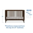 thumbnail image 6 of Delta Children Ollie 4-in-1 Convertible Crib, Choose Color, 6 of 11